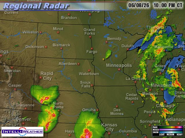 Northwestern United States NEXRAD Composite