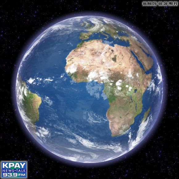 Meteosat Eastern Atlantic, Europe, Africa